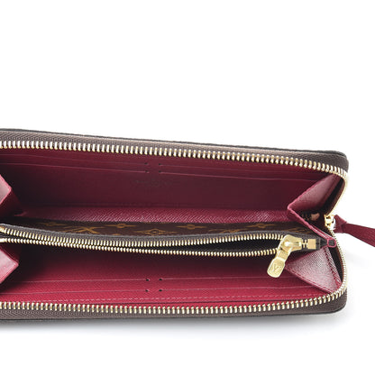 Louis Vuitton Monogram Clemence Wallet Fuchsia 5 of 7