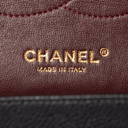 Chanel Caviar Quilted Jumbo Double Flap Black 6 of 10