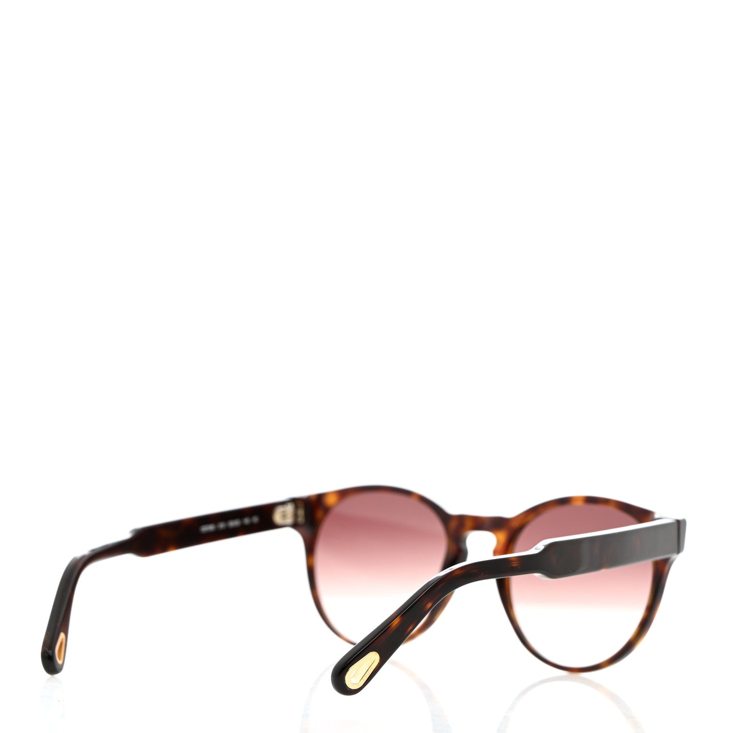 Oversized Round Sunglasses CE753S Tortoise