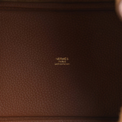 Hermes Taurillon Clemence Picotin Lock 18 PM Gold 6 of 11