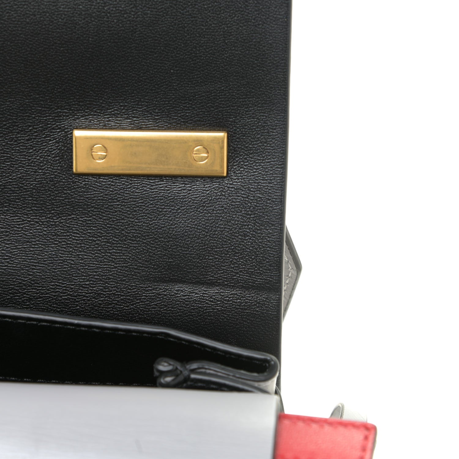 Valentino Garavani Smooth Calfskin Medium Colorblock Vring Shoulder Bag Pastel Grey 13 of 21