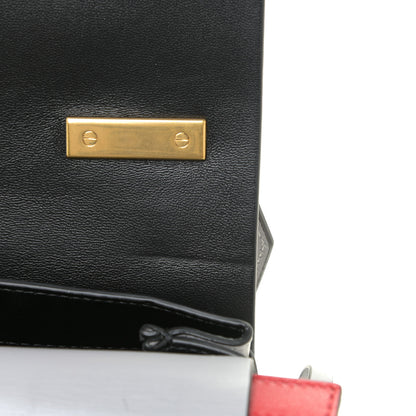 Valentino Garavani Smooth Calfskin Medium Colorblock Vring Shoulder Bag Pastel Grey 13 of 21