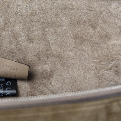 Gucci GG Supreme Monogram Small Dionysus Shoulder Bag Taupe 9 of 10