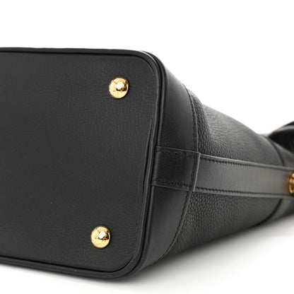Louis Vuitton Grained Calfskin Cruiser PM Black 10 of 12