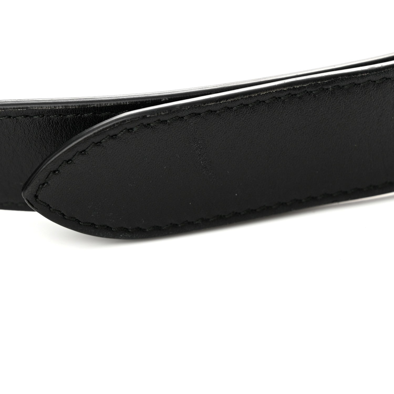Gucci Calfskin Matelasse GG Marmont Belt Bag 85 34 Black 12 of 14