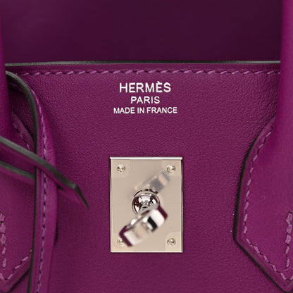 Hermes Swift Birkin 25 Anemone 6 of 11
