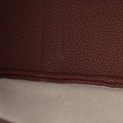 Hermes Vache Country Garden Party 30 TPM Rouge H 13 of 14