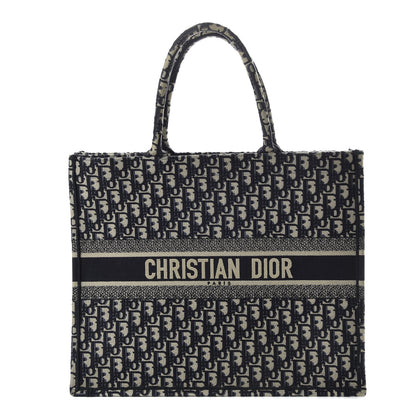 Christian Dior Oblique Book Tote Blue Multicolor 1 of 9