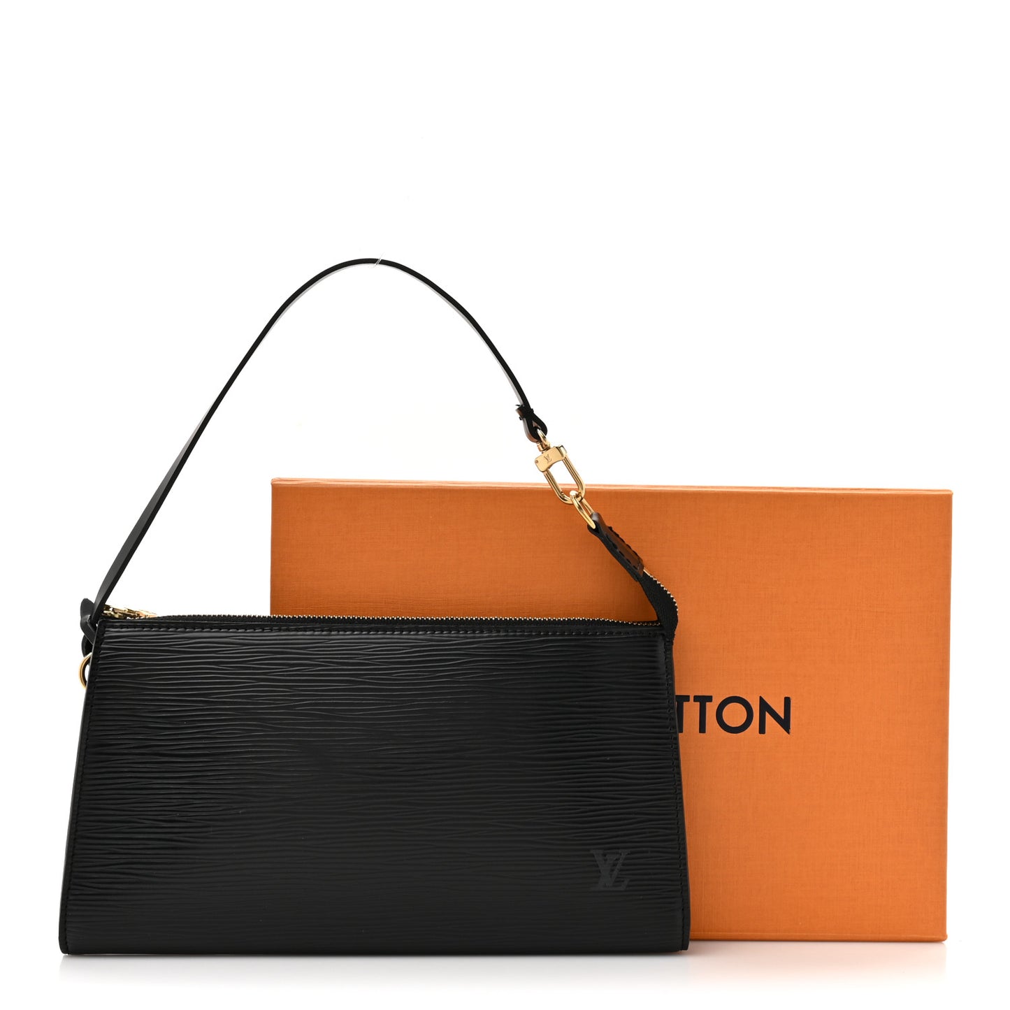 Epi Pochette Accessories 24 Black