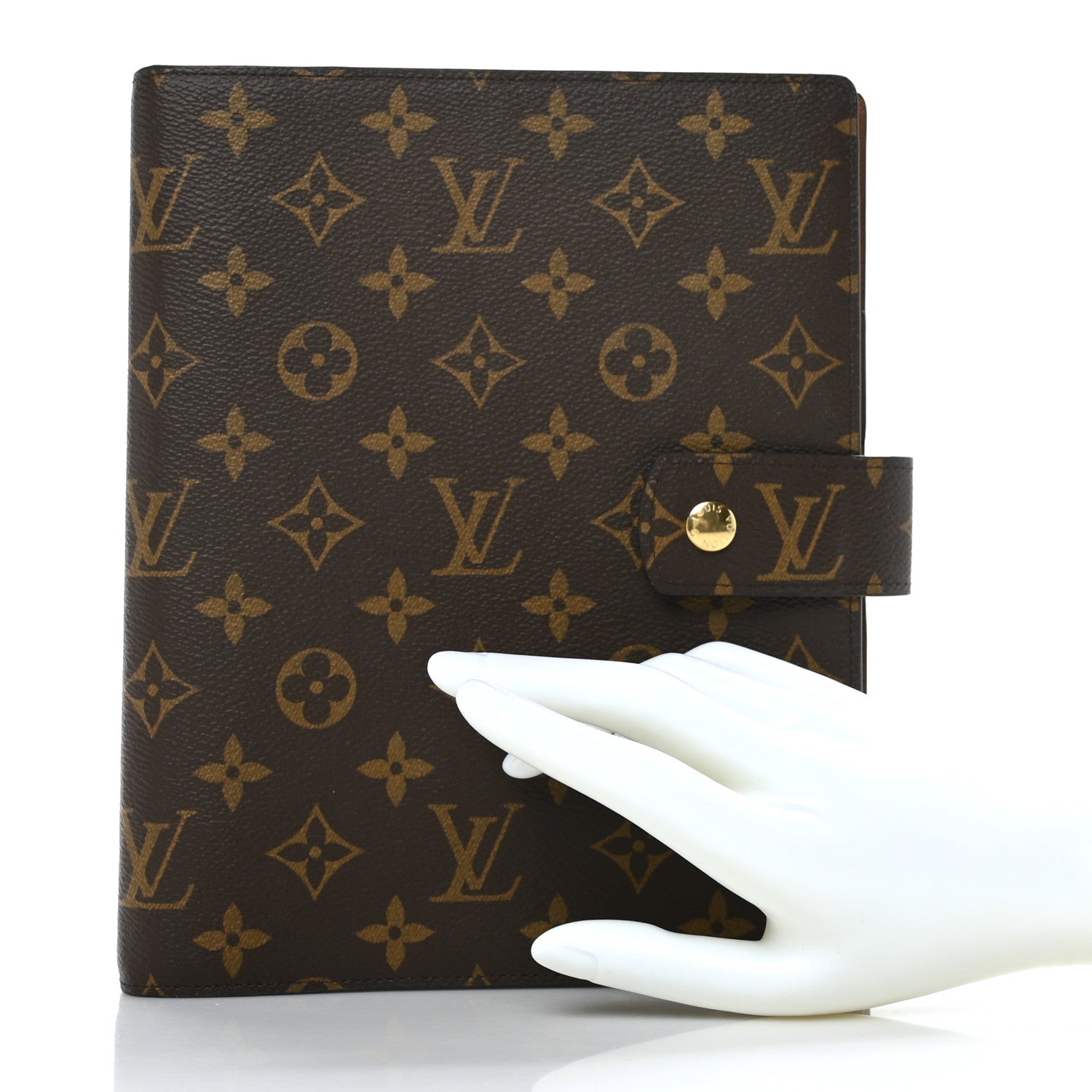 Louis Vuitton Monogram Large Ring Agenda Cover 2 of 8