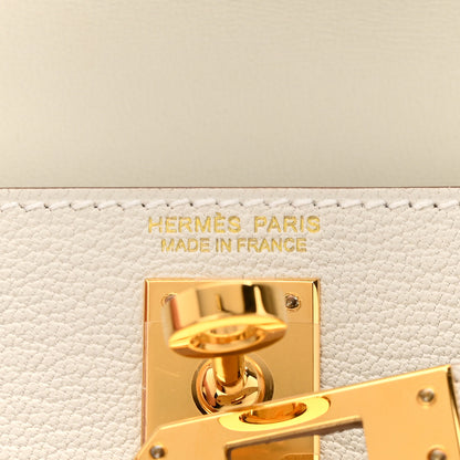 Hermes Chevre Mysore Mini Kelly Sellier 20 Mushroom 6 of 11