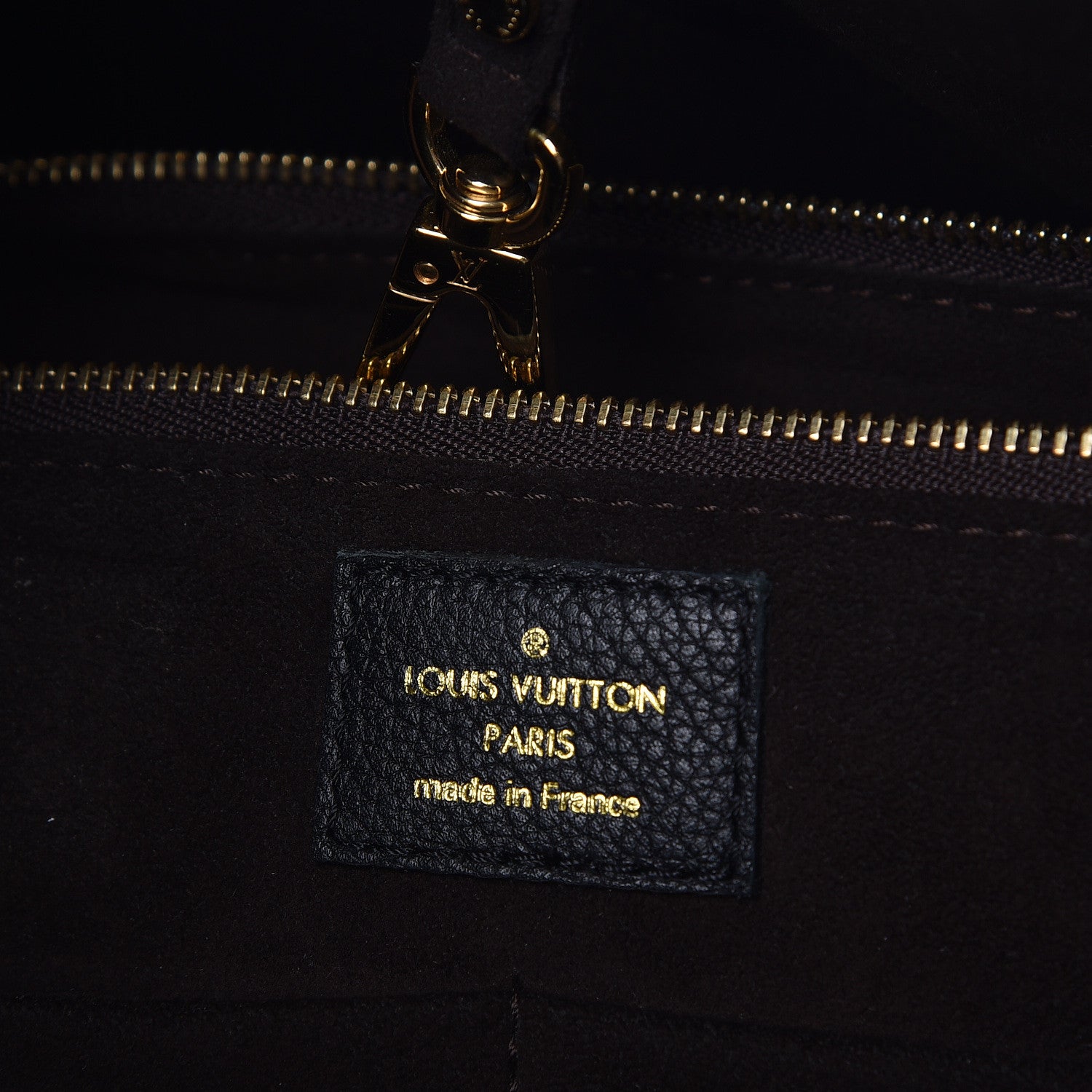 Louis Vuitton Calfskin Monogram Kimono Tote Black 6 of 9