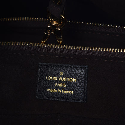 Louis Vuitton Calfskin Monogram Kimono Tote Black 6 of 9