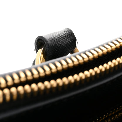 Prada Saffiano Medium Galleria Double Zip Tote Black 11 of 14