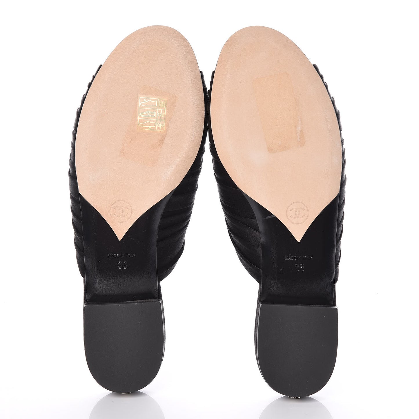 Satin Bow Mules 38 Black