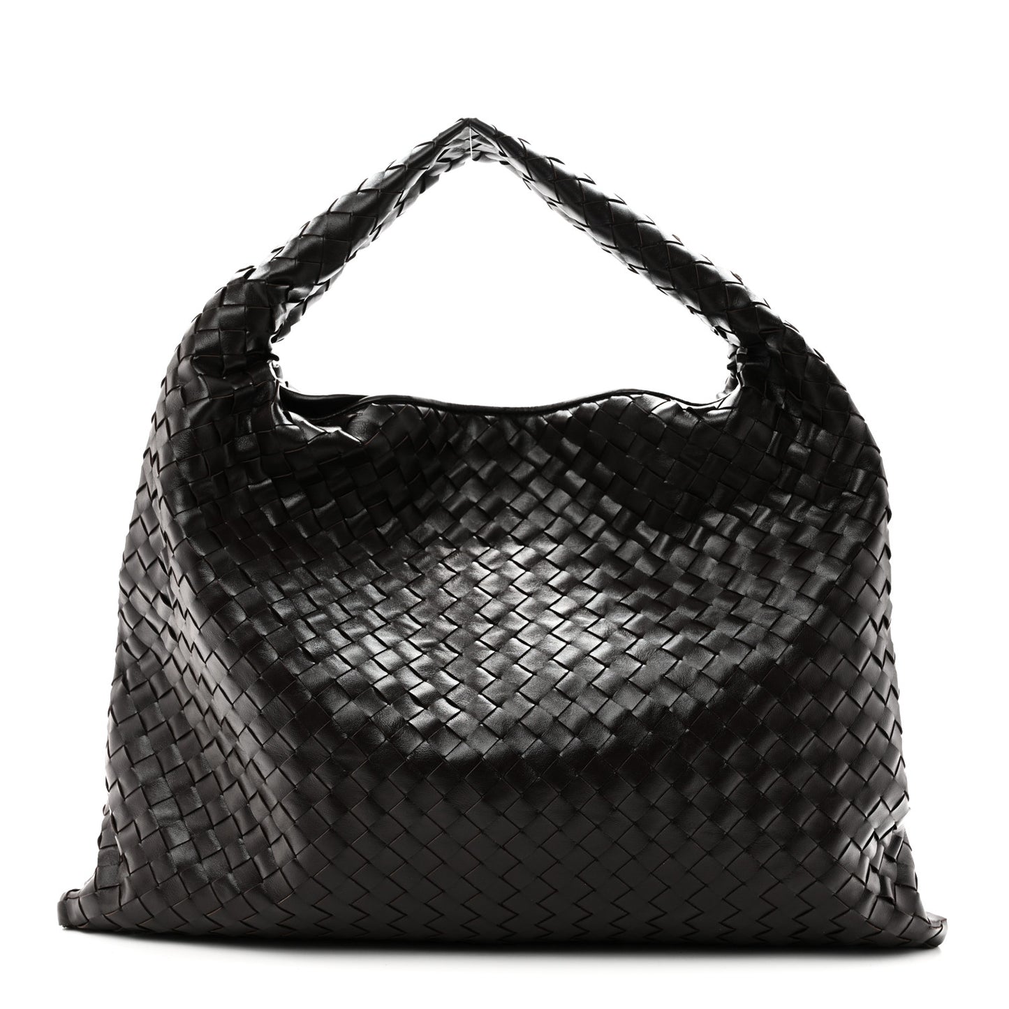 Calfskin Intrecciato Large Hop Fondant