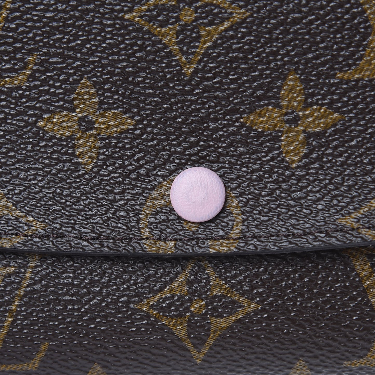Monogram Emilie Wallet Rose Ballerine