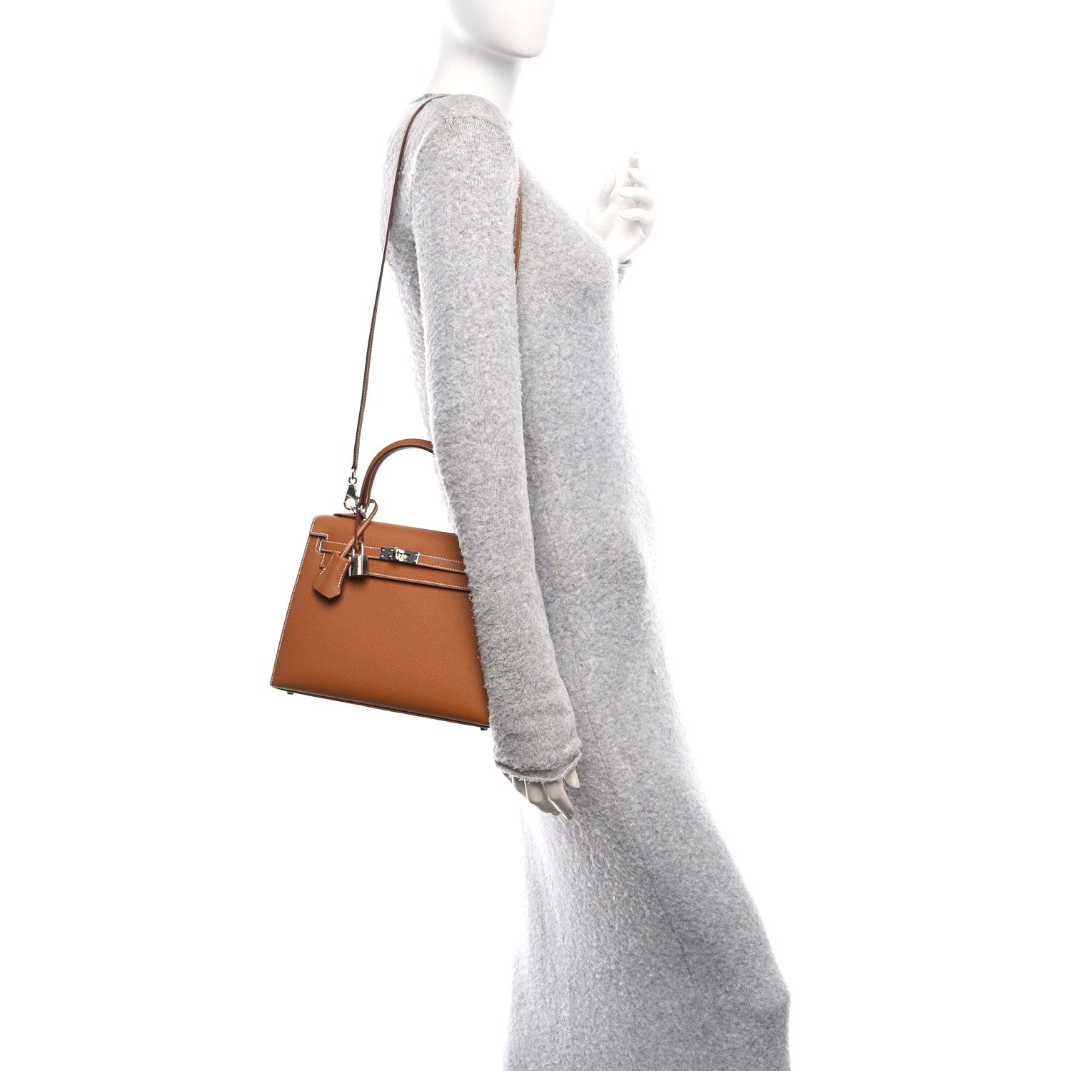 Hermes Epsom Kelly Sellier 25 Gold 2 of 11