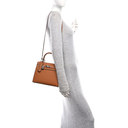 Hermes Epsom Kelly Sellier 25 Gold 2 of 11