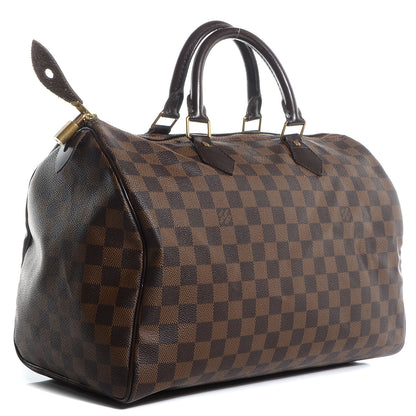 Louis Vuitton Damier Ebene Speedy 35 3 of 7