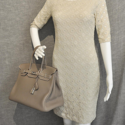 Hermes Togo Birkin 35 Etoupe 2 of 12