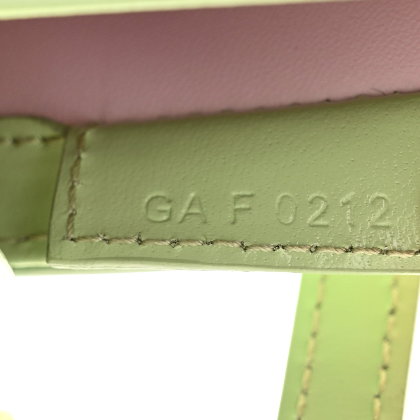 Box Calfskin Mini Cut Out Shoulder Bag Pistachio