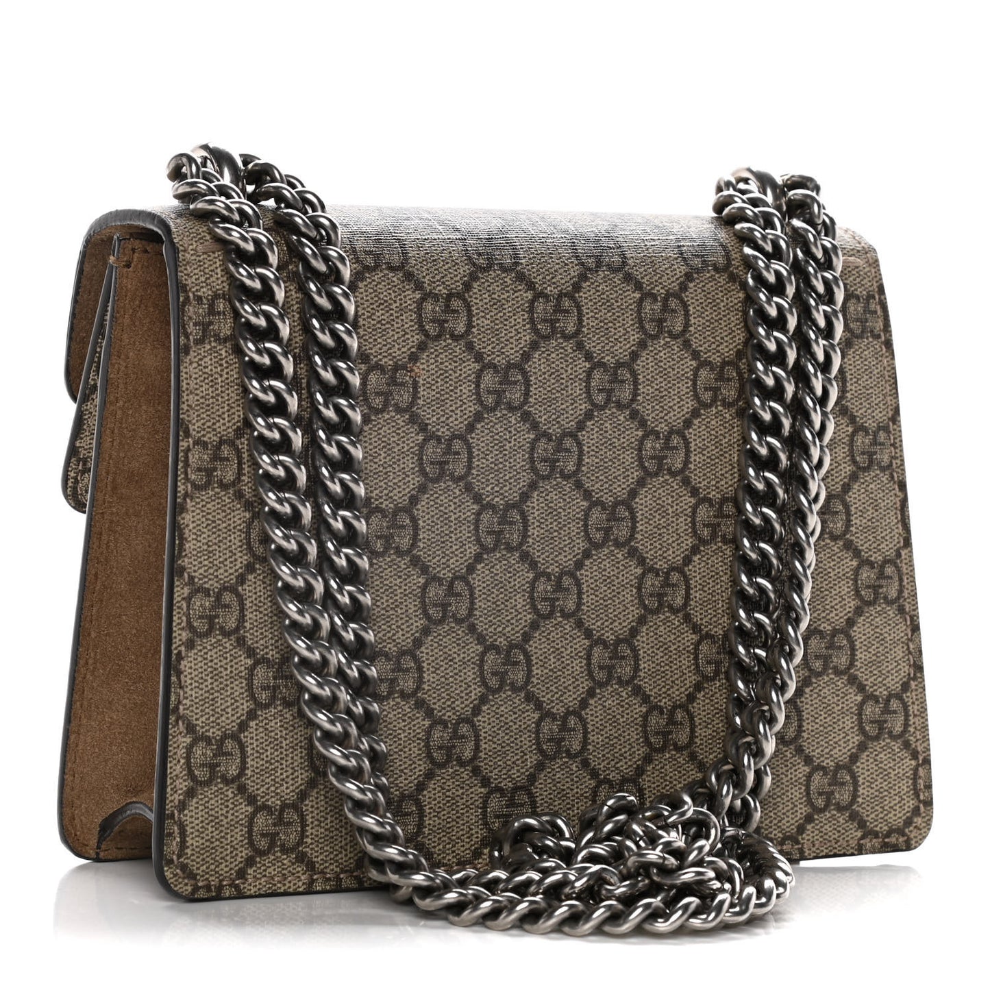 GG Supreme Monogram Mini Dionysus Shoulder Bag Taupe