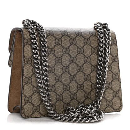 Gucci GG Supreme Monogram Mini Dionysus Shoulder Bag Taupe 3 of 13