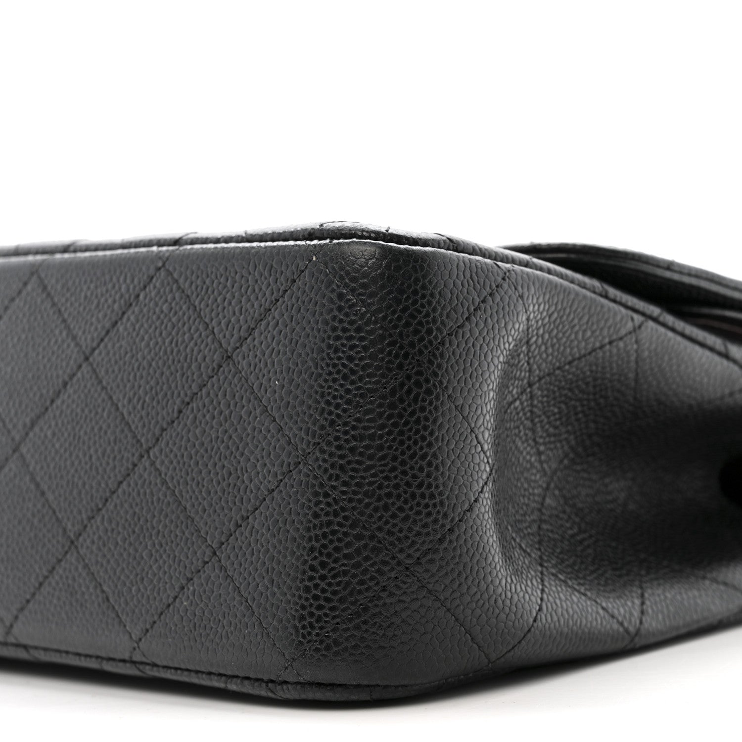 Chanel Caviar Quilted Jumbo Double Flap Black 10 of 17
