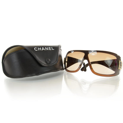 Chanel CC Logo Sunglasses 5086 Brown 6 of 6