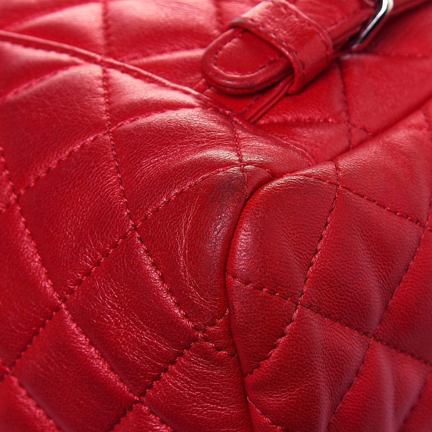 Chanel Lambskin Quilted Small Urban Spirit Backpack Red 12 of 21