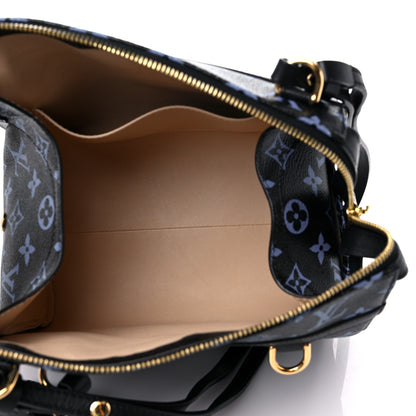 Louis Vuitton Colored Monogram Speedy Amazon PM Blue Black 5 of 10