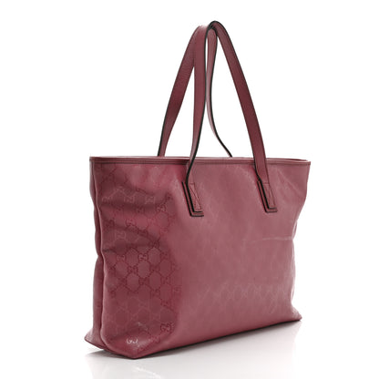 Gucci Imprime Monogram Medium Zippered Shopping Tote Pink 3 of 12