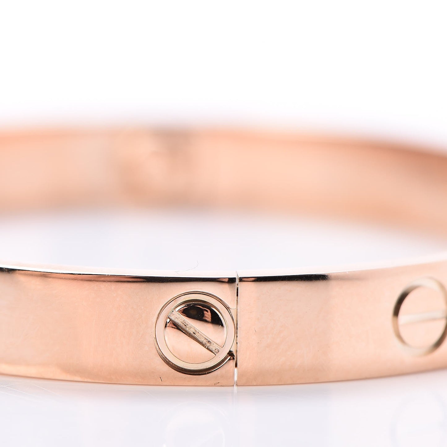 18K Pink Gold LOVE Bracelet 16