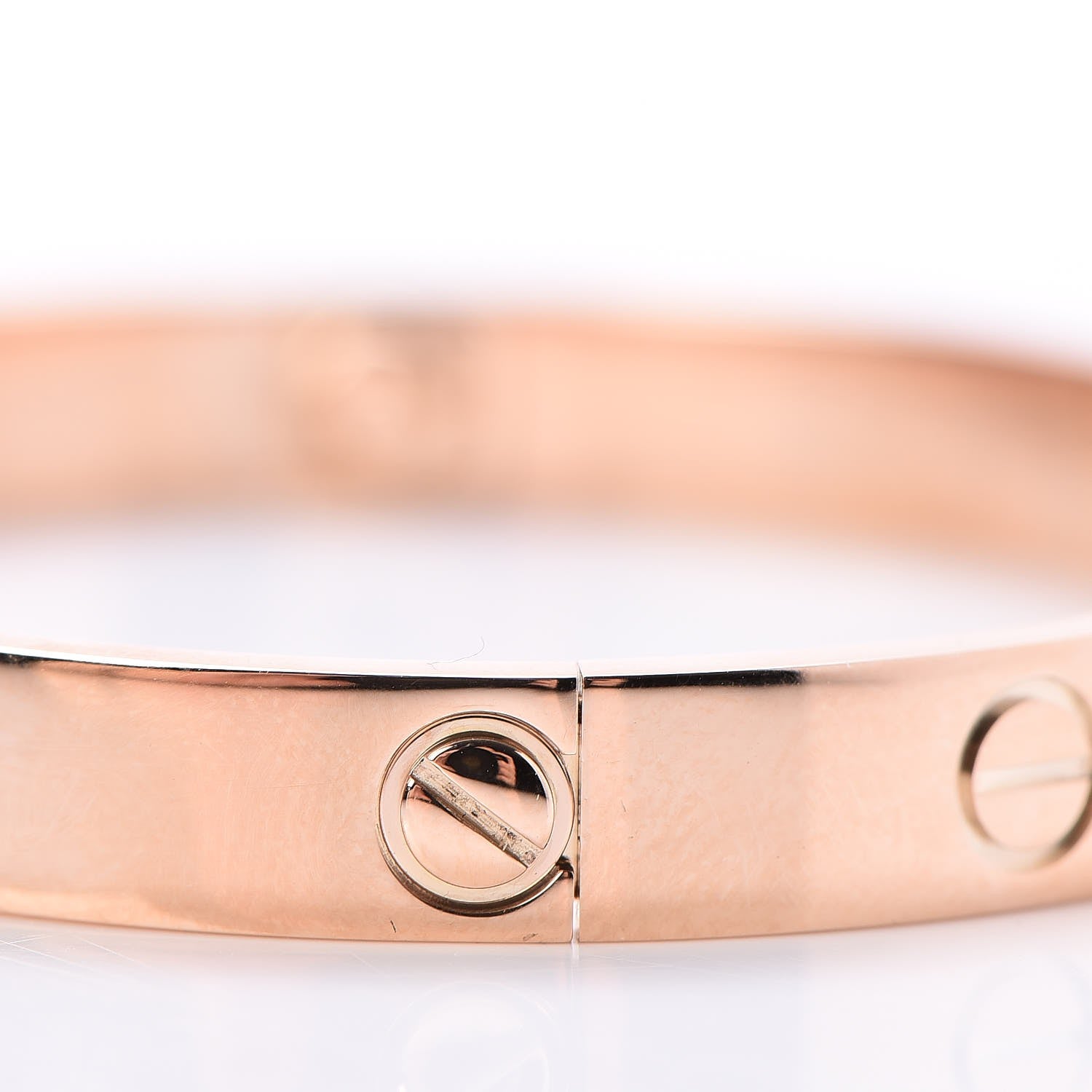 Cartier 18K Pink Gold LOVE Bracelet 16 5 of 10