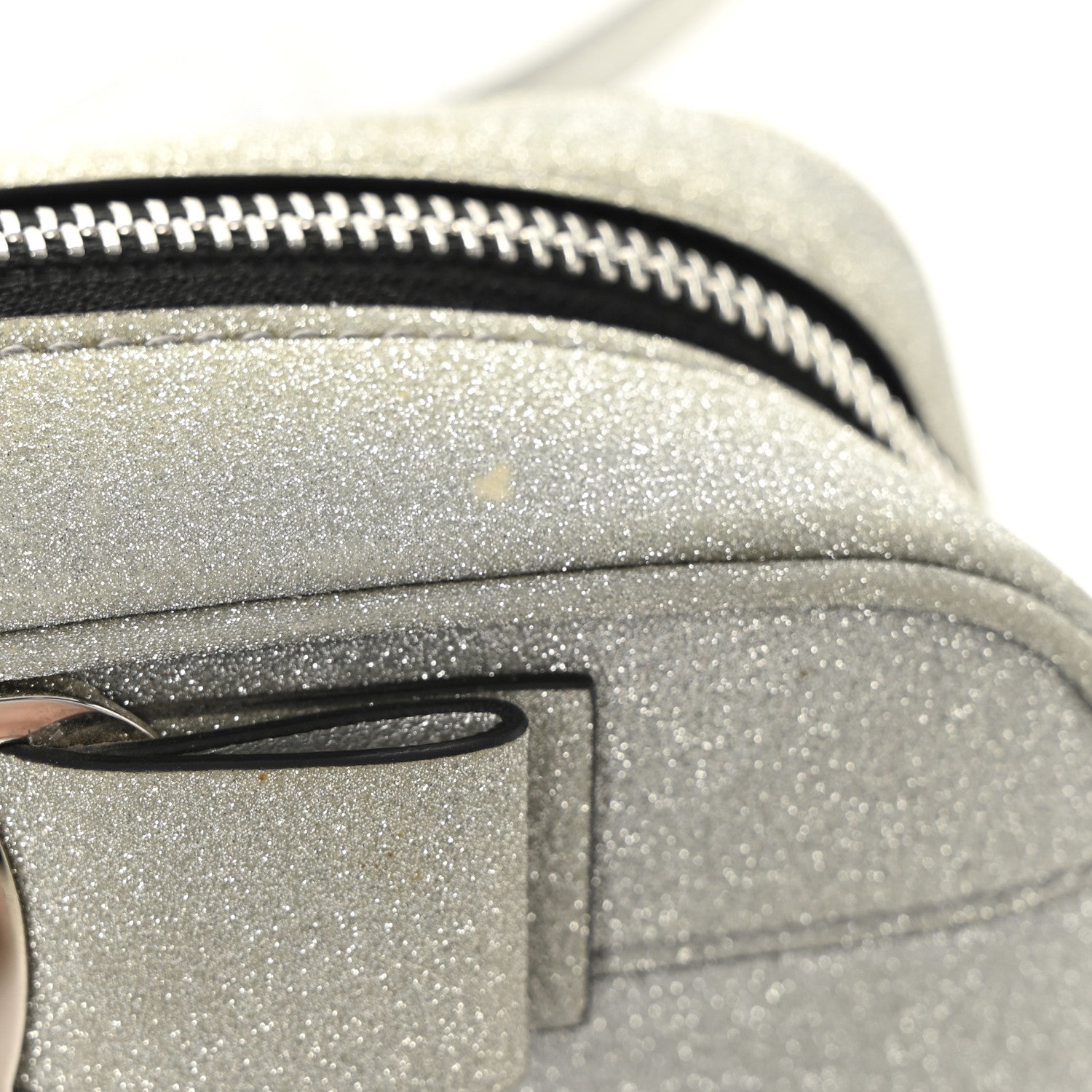 Salvatore Ferragamo Rainbow Glitter Vara Bow Camera Bag Silver 10 of 10