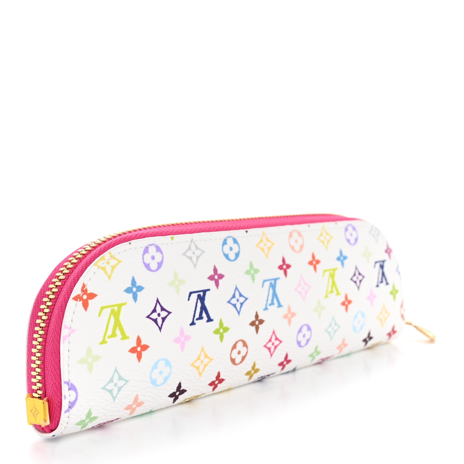 Louis Vuitton LV X TM Monogram Multicolor Charlotte Pencil Pouch Fuchsia 3 of 9