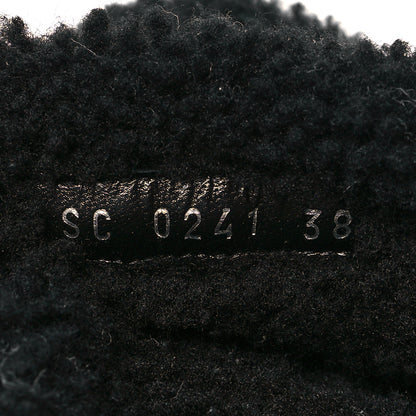 Louis Vuitton Shearling Monogram Giant Paseo Flat Comfort Mule 38 Black 8 of 8
