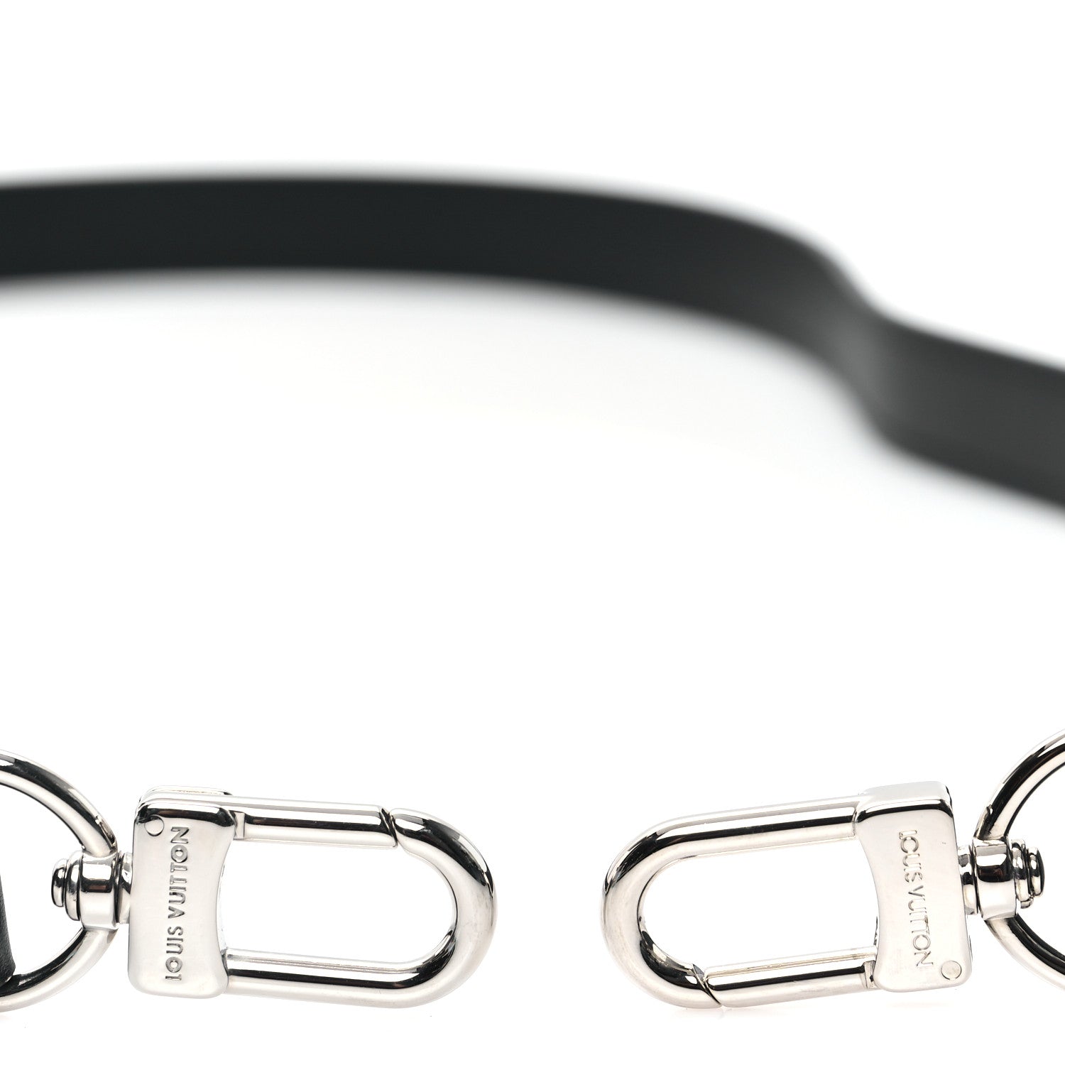 Louis Vuitton Calfskin Speedy Bandouliere Shoulder Strap Black 3 of 3