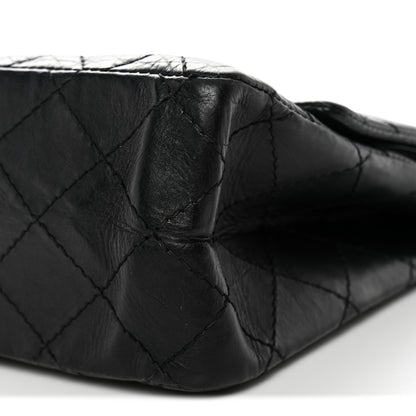 Chanel Aged Calfskin Quilted 2.55 Reissue 226 Flap Black 10 of 12