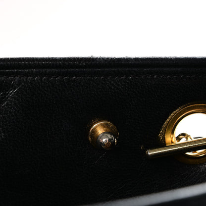 Chanel Lambskin Quilted Shopper Tote Black 11 of 16
