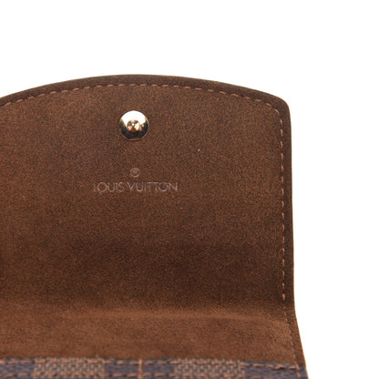 Louis Vuitton Damier Ebene Cufflinks Case 6 of 6