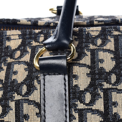 Christian Dior Monogram Duffle Navy Blue 12 of 17