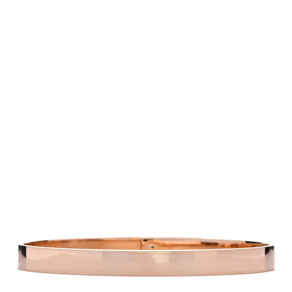 Hermes 18K Rose Gold Diamond PM Kelly Bracelet SH 2 of 3