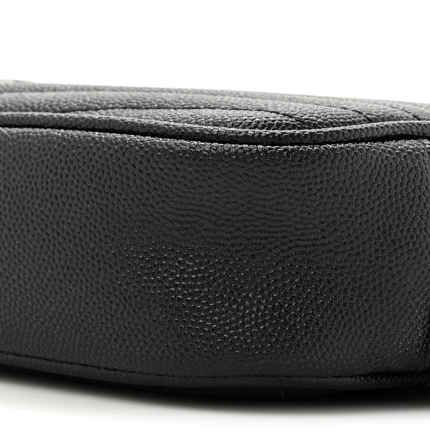 Grain De Poudre Matelasse Monochrome Monogram Mini Lou Camera Bag Black