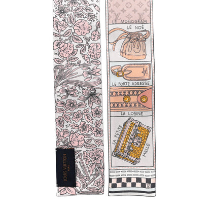 Louis Vuitton Silk Jeu De Louis BB Bandeau Blush 2 of 3