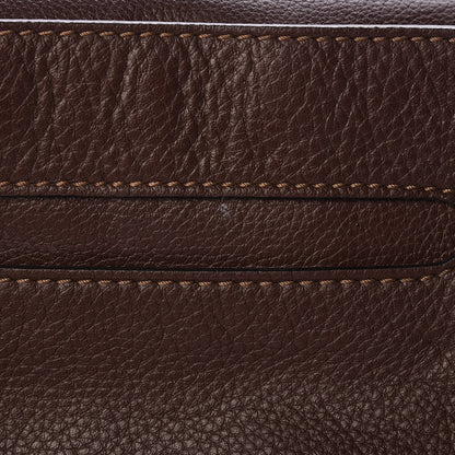 Chloe Calfskin Medium Marcie Round Crossbody Bag Coffee Shot 8 of 13