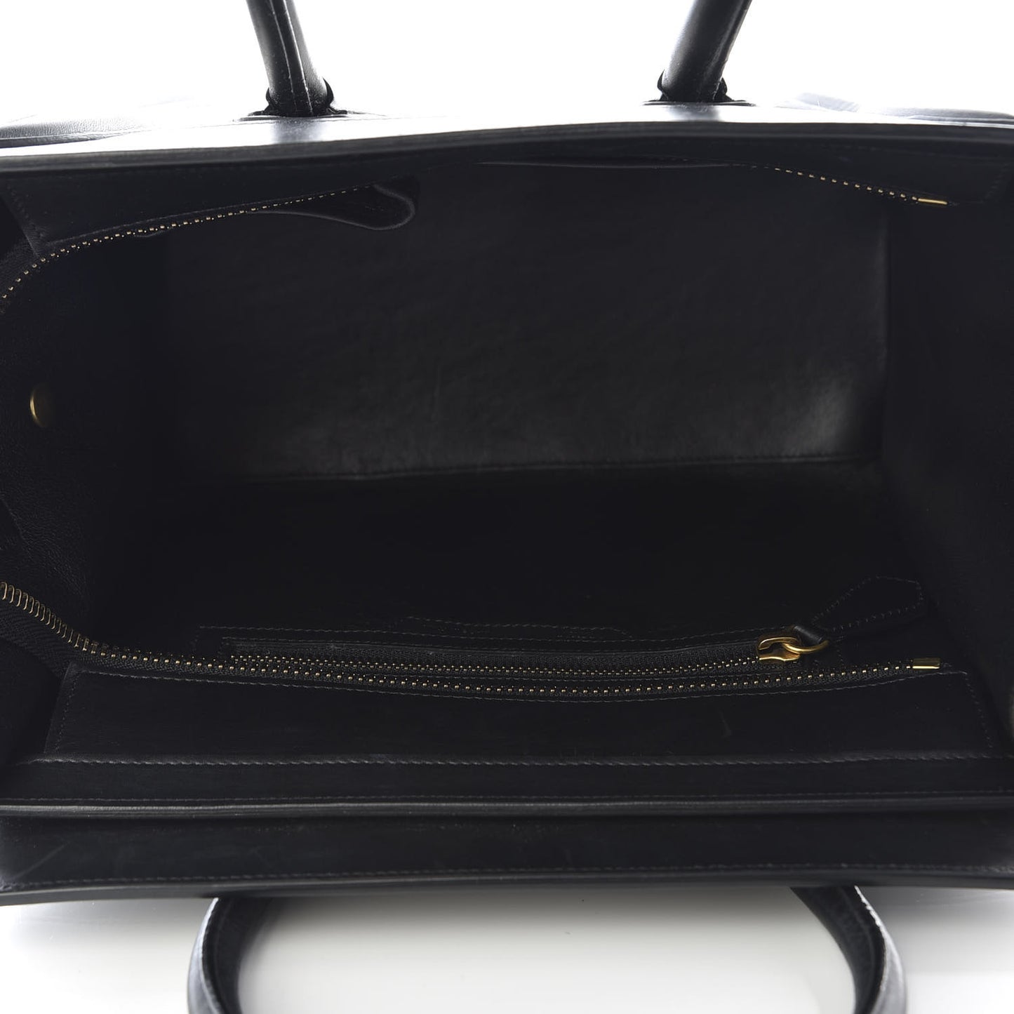 Linen Smooth Calfskin Micro Tri-Color Luggage Natural