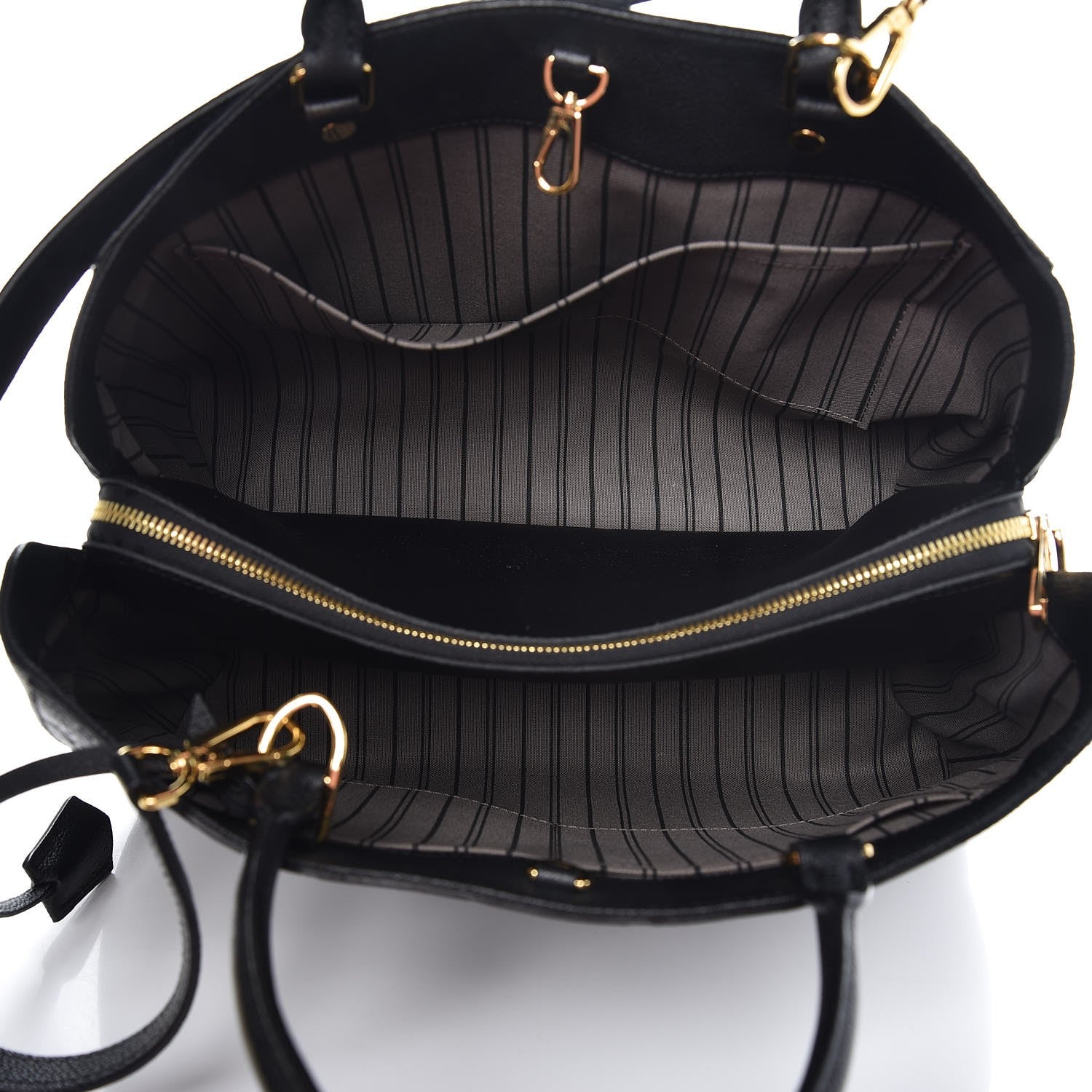 Louis Vuitton Empreinte Montaigne GM Black 5 of 7