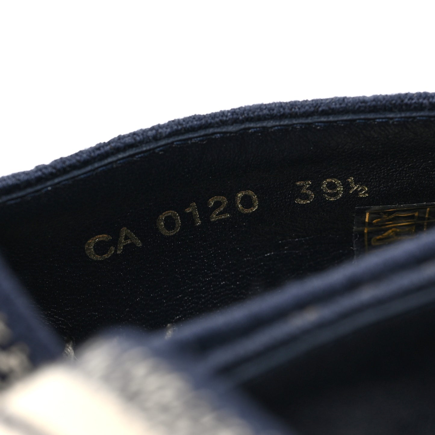 Oblique Embroidered Granville 15mm Espadrilles 39.5 Deep Blue